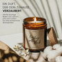 Eine Kerze voller Glück - Duftkerze mit Spruch als liebevolles Geschenk für Freundin, Mama, Schwester, kleine Aufmerksamkeit mit blumigem Duft, Kerze im Glas - Bild 2