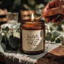 Das Beste an mir, ich habs von dir - Duftkerze mit Spruch als Geschenk für Mama, Papa, Eltern, liebevolle Geschenkidee zum Danke sagen, Kerze im Glas mit blumigem Duft - Bild 3