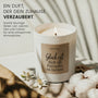 Glück ist, dich als Freundin zu haben - Duftkerze mit Spruch als Geschenk für Freundin, Beste Freundin, Dankeschön, liebevolle Geschenkidee, Kerze im Glas mit blumigem Duft - Bild 2