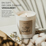 Eine Kerze voller Gesundheit - Duftkerze mit Spruch als liebevolles Geschenk zur Genesung, Aufmunterung, für Frauen und Männer, Kerze im Glas mit blumigem Duft - Bild 2