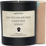 Deine Pfoten haben große Spuren in unseren Herzen hinterlassen - Duftkerze mit Spruch als Trostgeschenk, Tierliebhaber, Abschied Hund Katze, liebevolle Erinnerung, Kerze im Glas, blumiger Duft - Bild 1