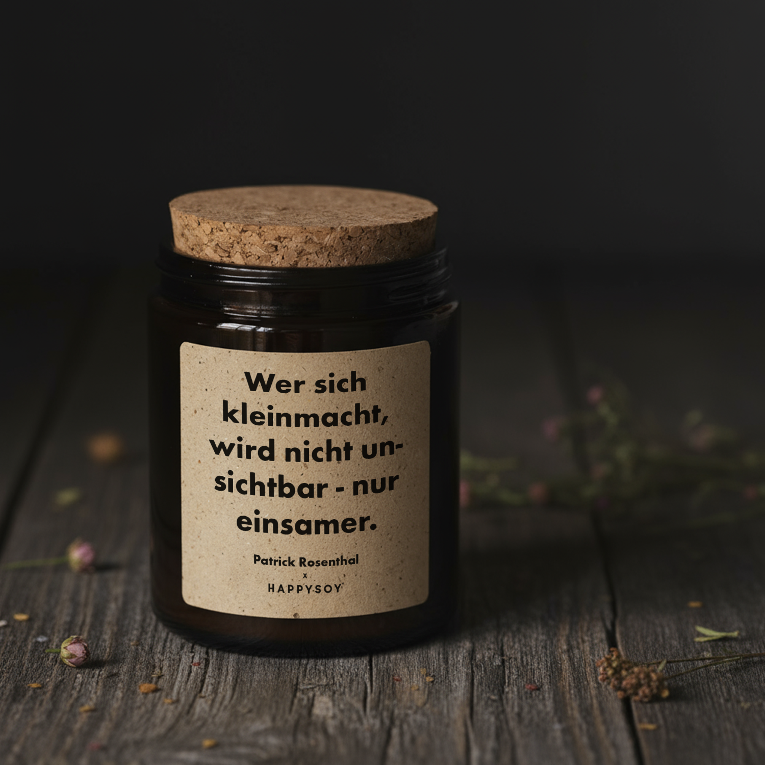 Duftkerze - Einsamer - by Patrick Rosenthal - Happysoy® - Bild 5