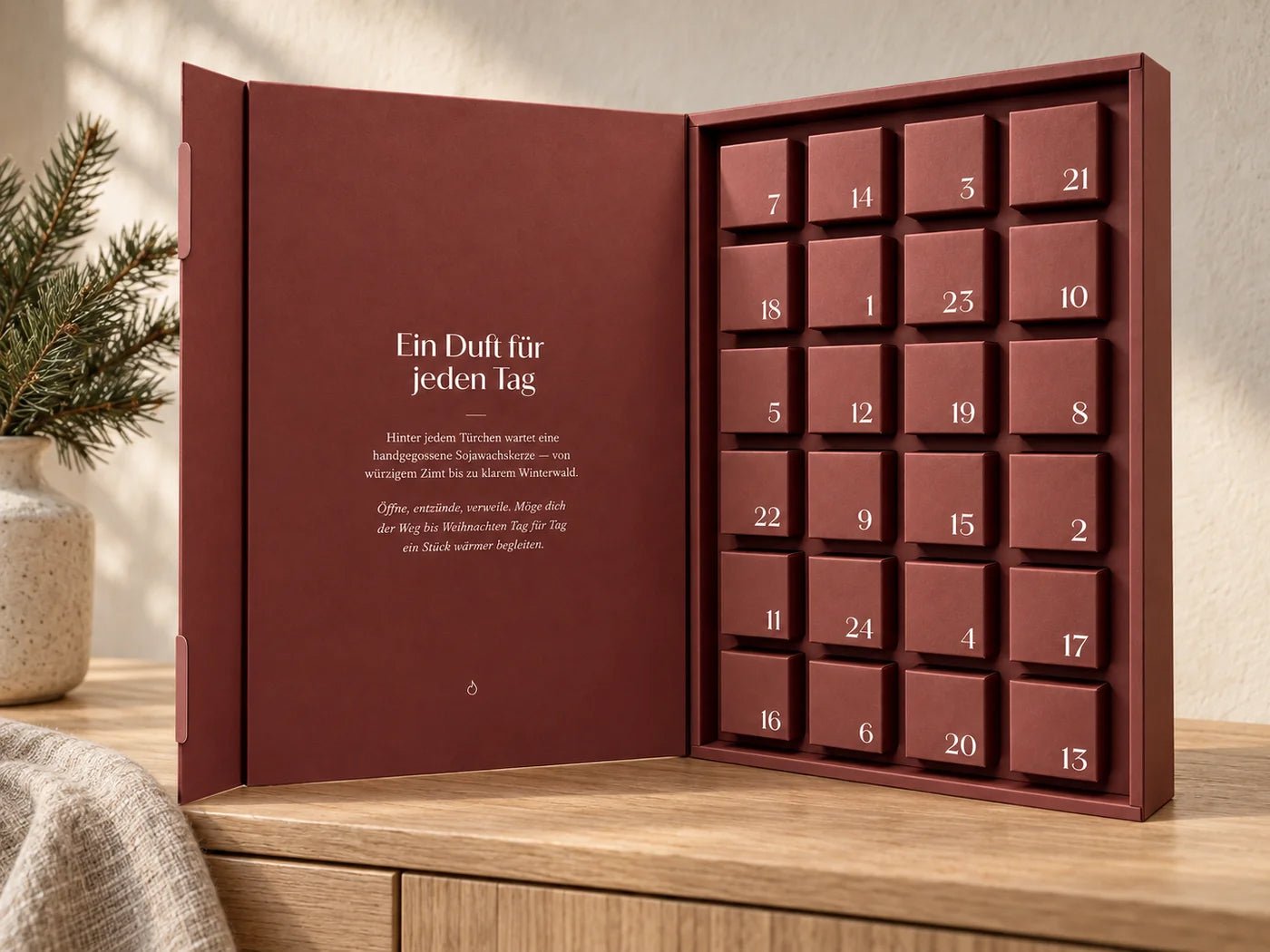 Adventskalender 2026 - LIMITED EDITION - Happysoy®