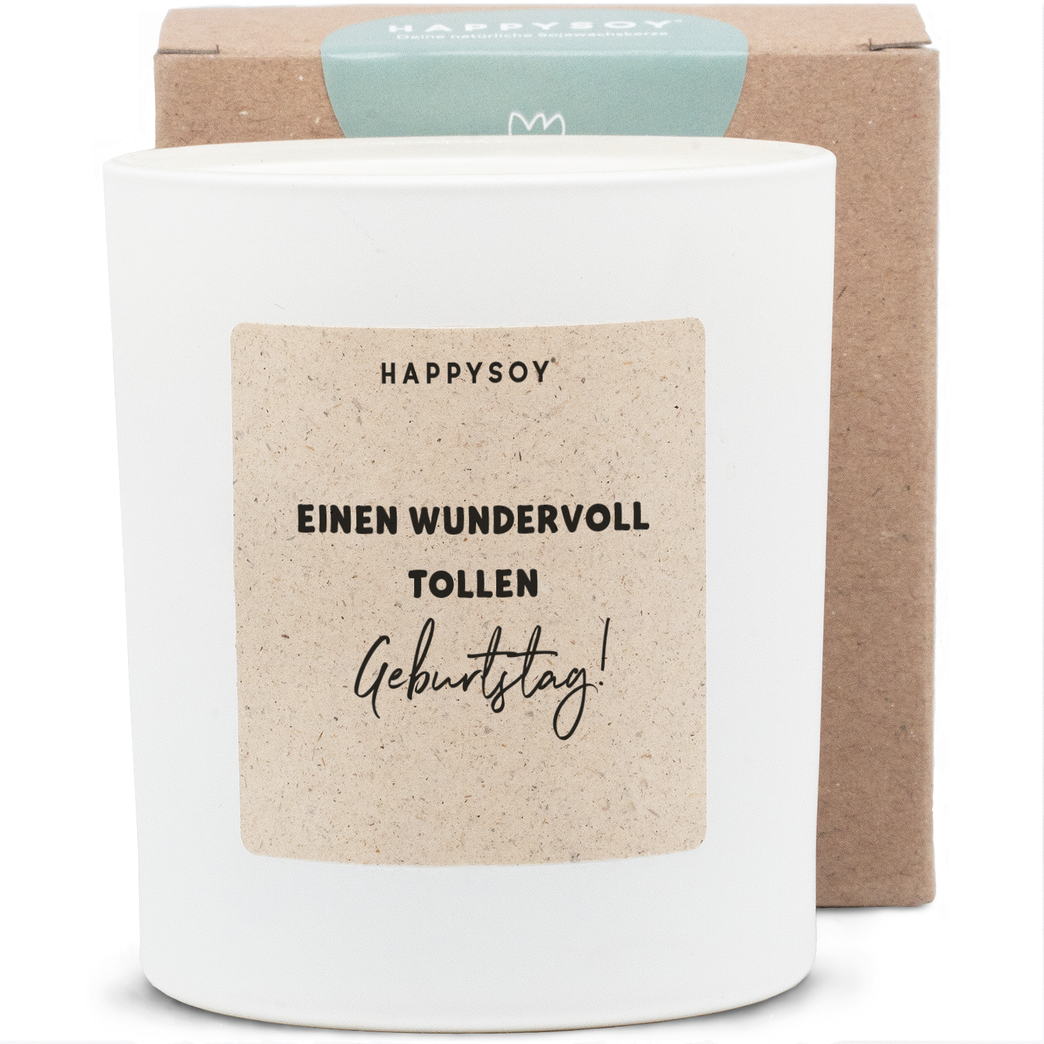 Duftkerze - Einen wundervoll tollen Geburtstag für dich! - Happysoy®