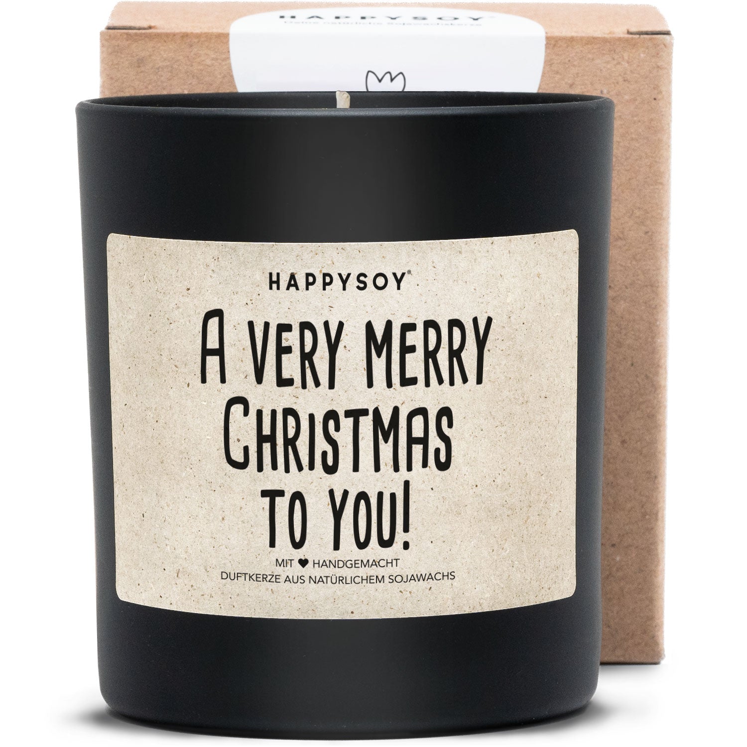 Duftkerze - A very merry Christmas to you! - Happysoy®