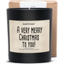 Duftkerze - A very merry Christmas to you! - Happysoy®