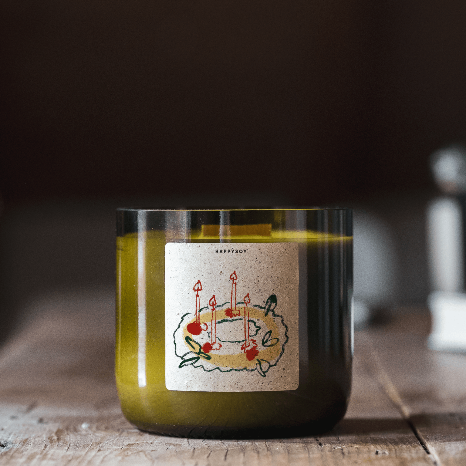 Duftkerze - Adventskranz - Happysoy®
