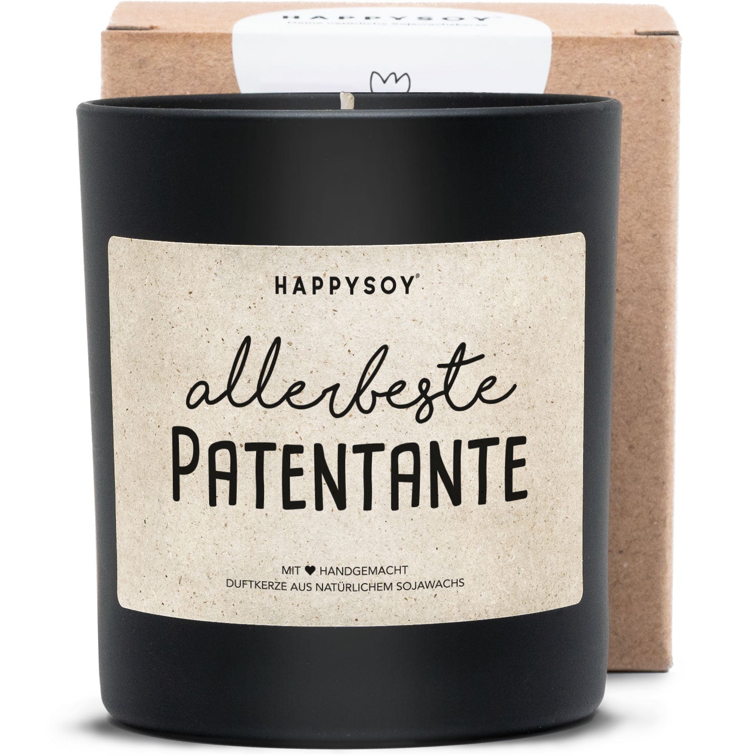 Duftkerze - Allerbeste Patentante - Happysoy®