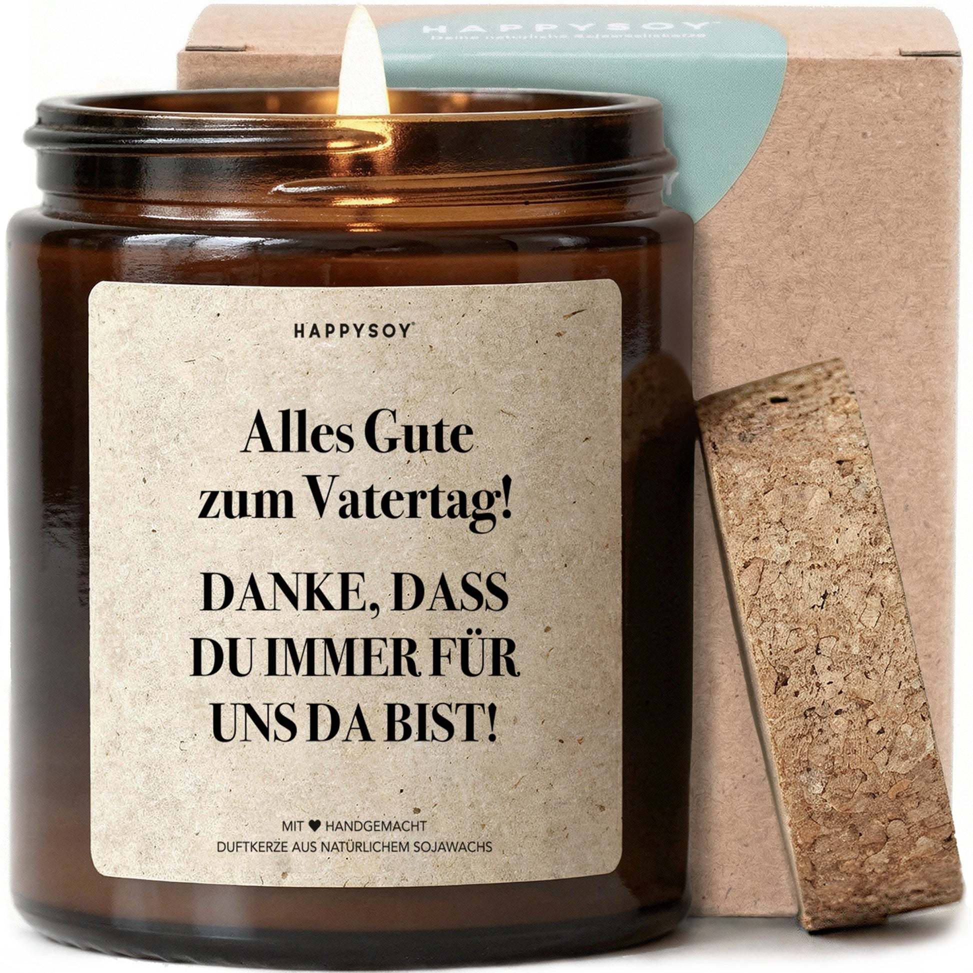 Duftkerze - Alles gute zum Vatertag! - Happysoy®