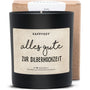 Duftkerze - Alles Gute zur Silberhochzeit - Happysoy®
