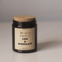 Duftkerze - Alles was du brauchst ist Liebe und Schokolade - Happysoy®