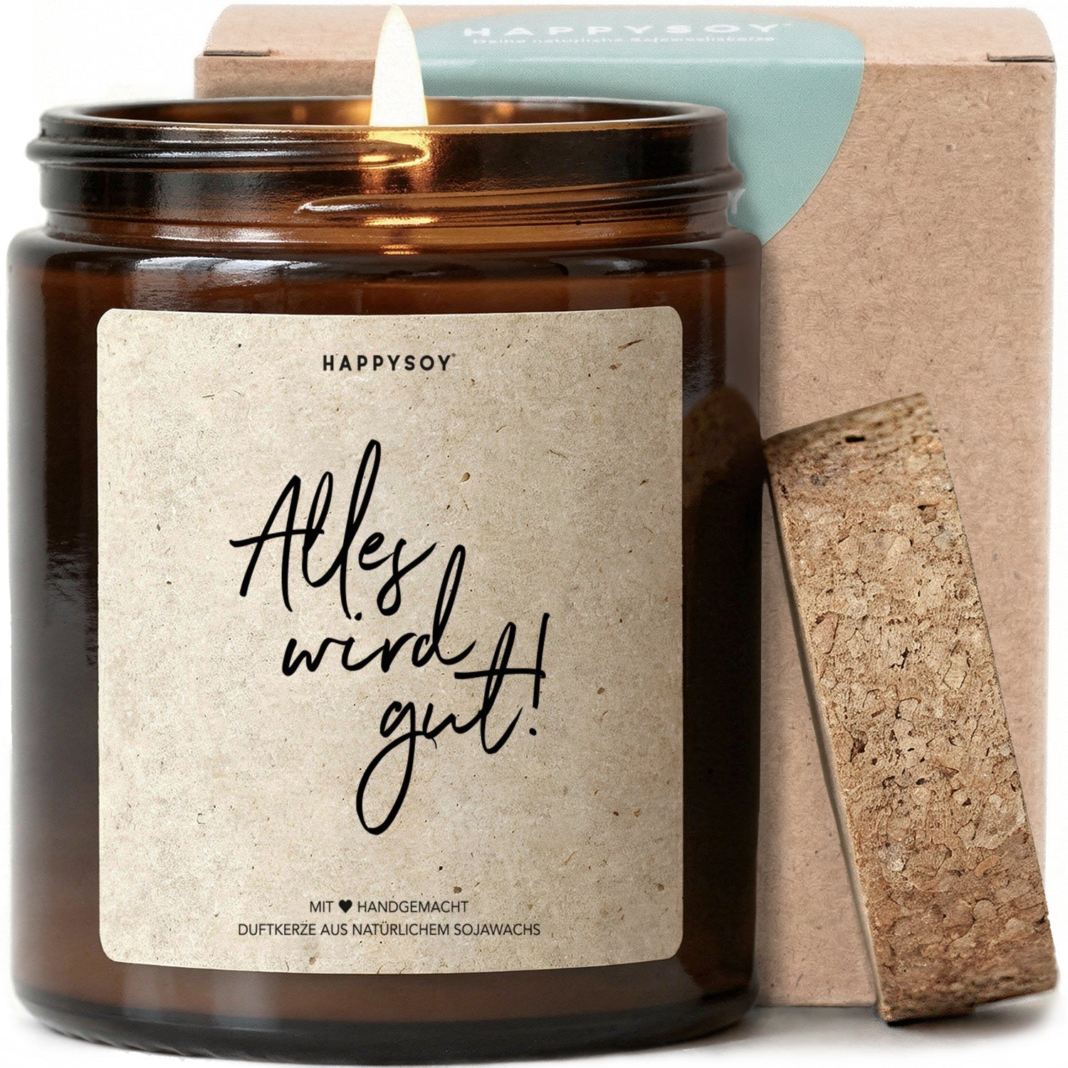 Duftkerze - Alles wird gut! - Happysoy®