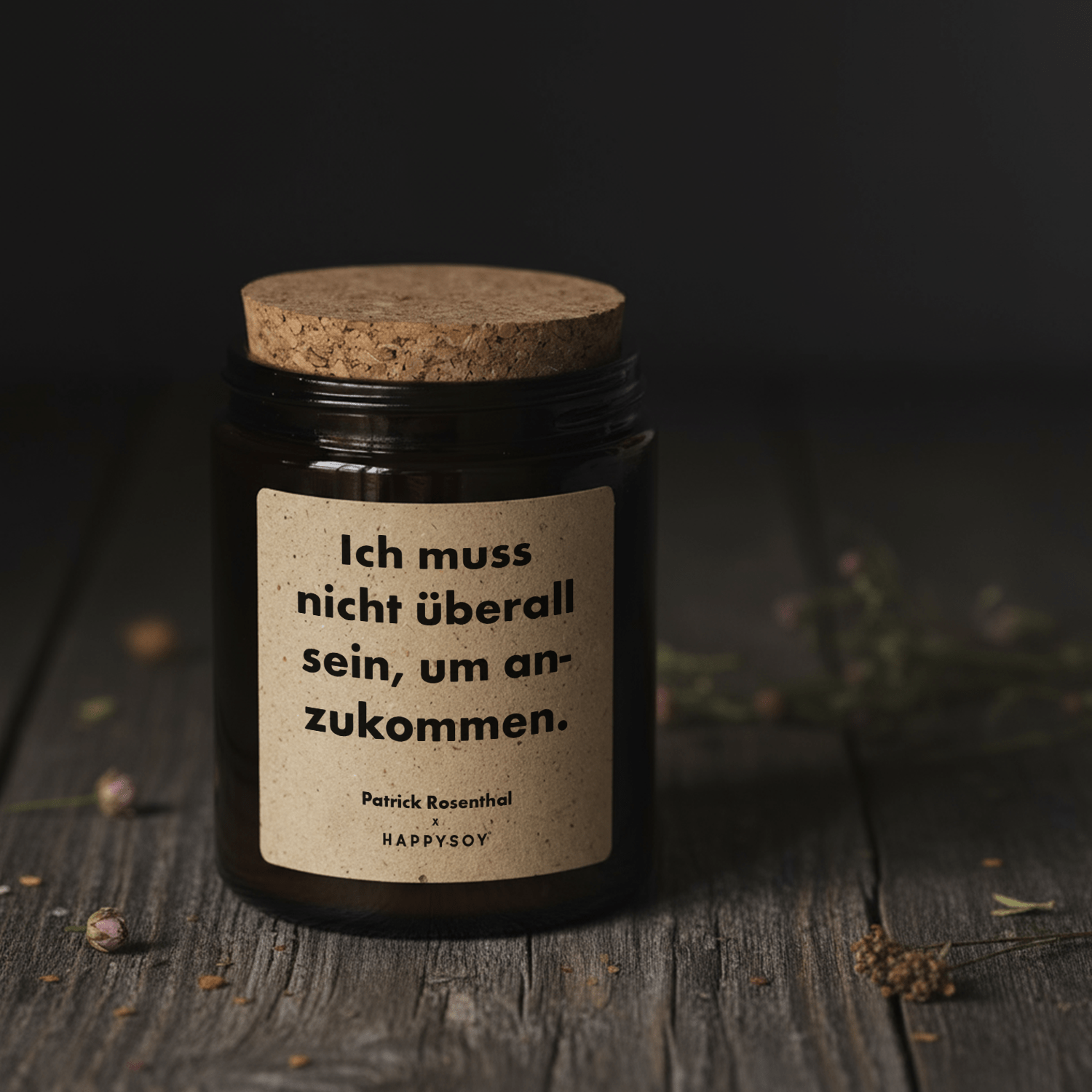 Duftkerze - Ankommen - by Patrick Rosenthal - Happysoy®