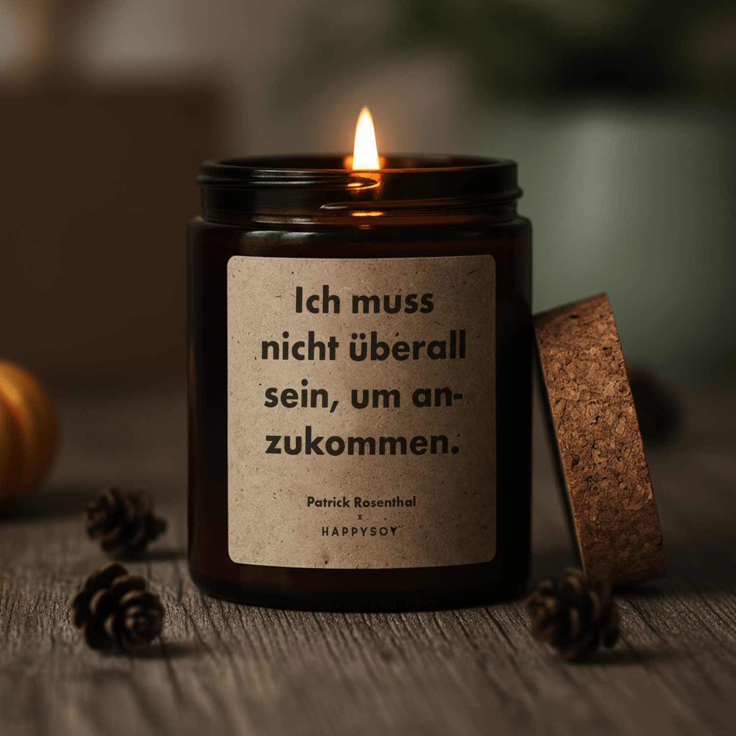 Duftkerze - Ankommen - by Patrick Rosenthal - Happysoy®