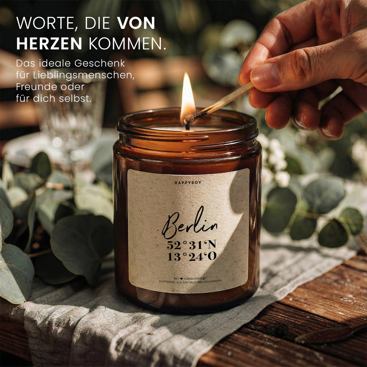 Duftkerze - Berlin - Happysoy®