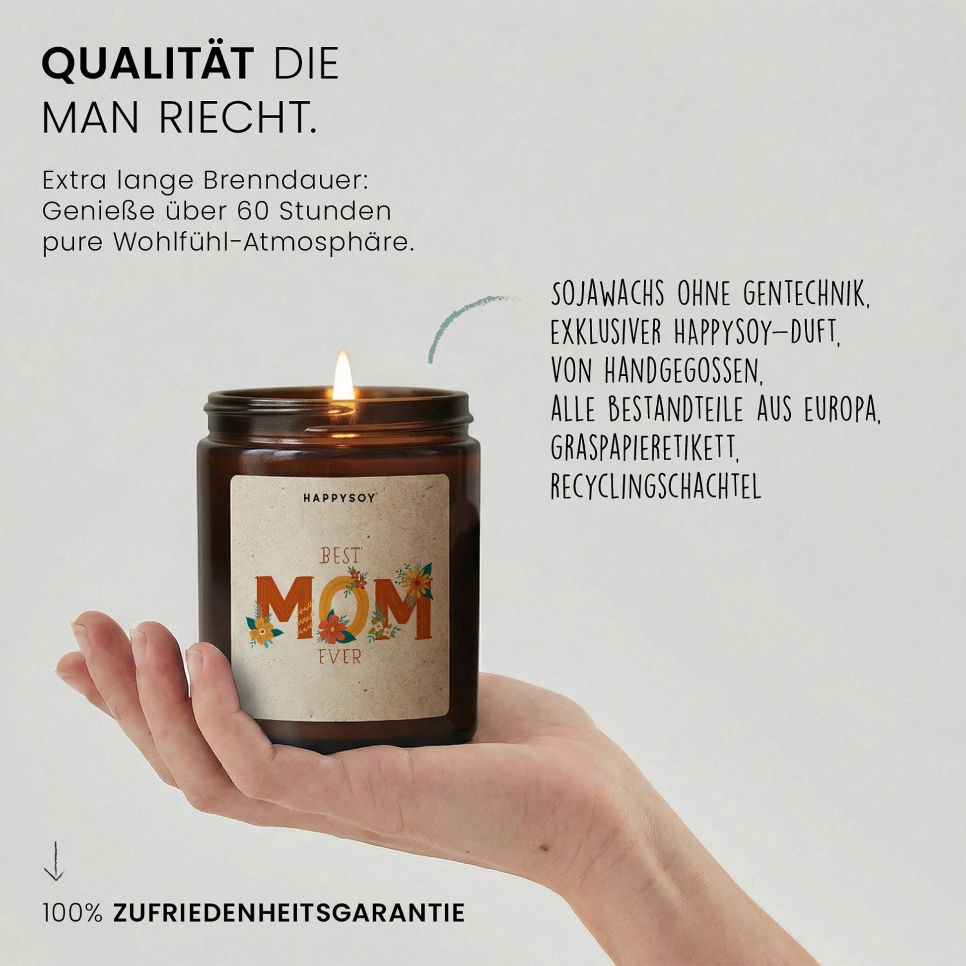 Duftkerze - Best Mom Ever - Happysoy®