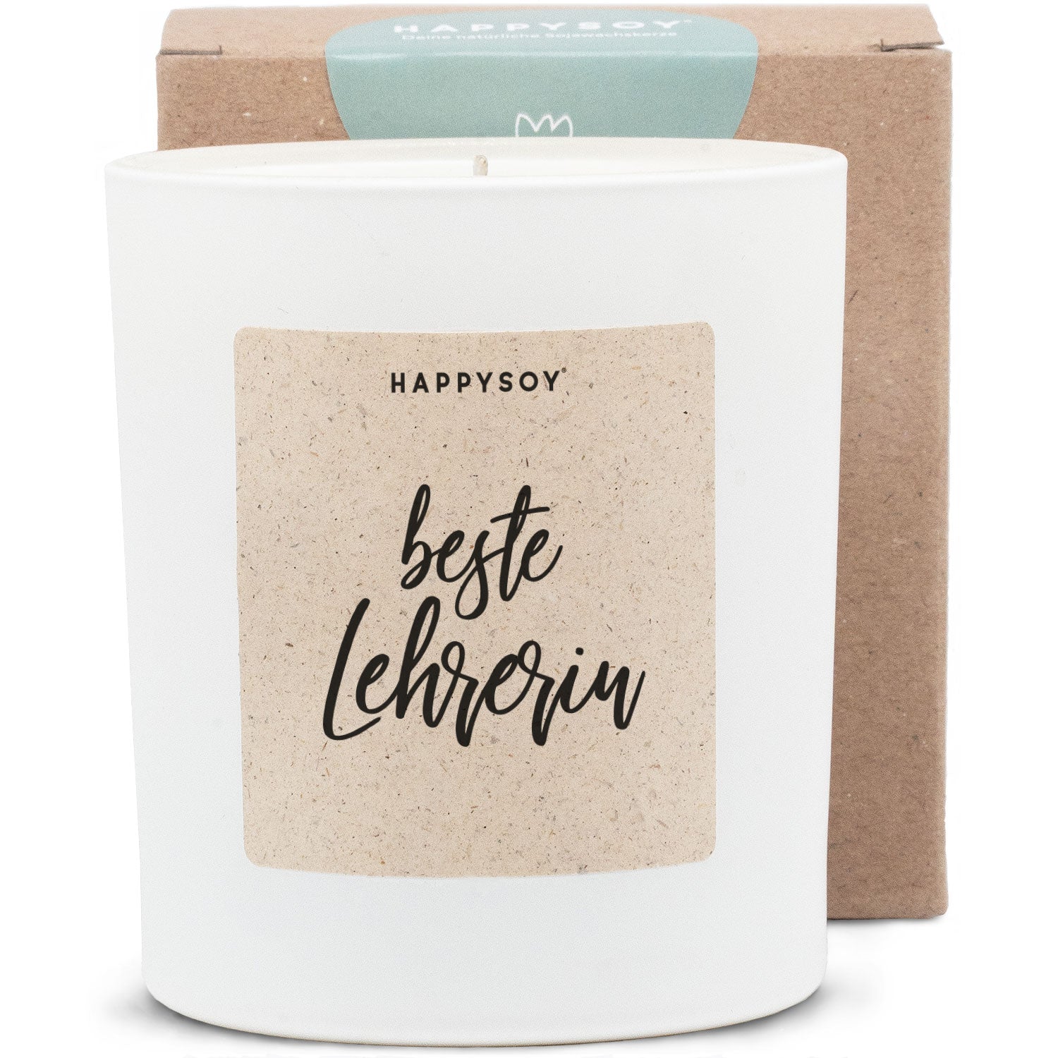 Duftkerze - Beste Lehrerin - Happysoy®