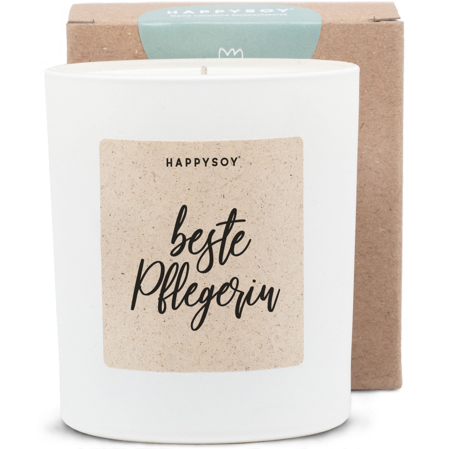 Duftkerze - Beste Pflegerin - Happysoy®