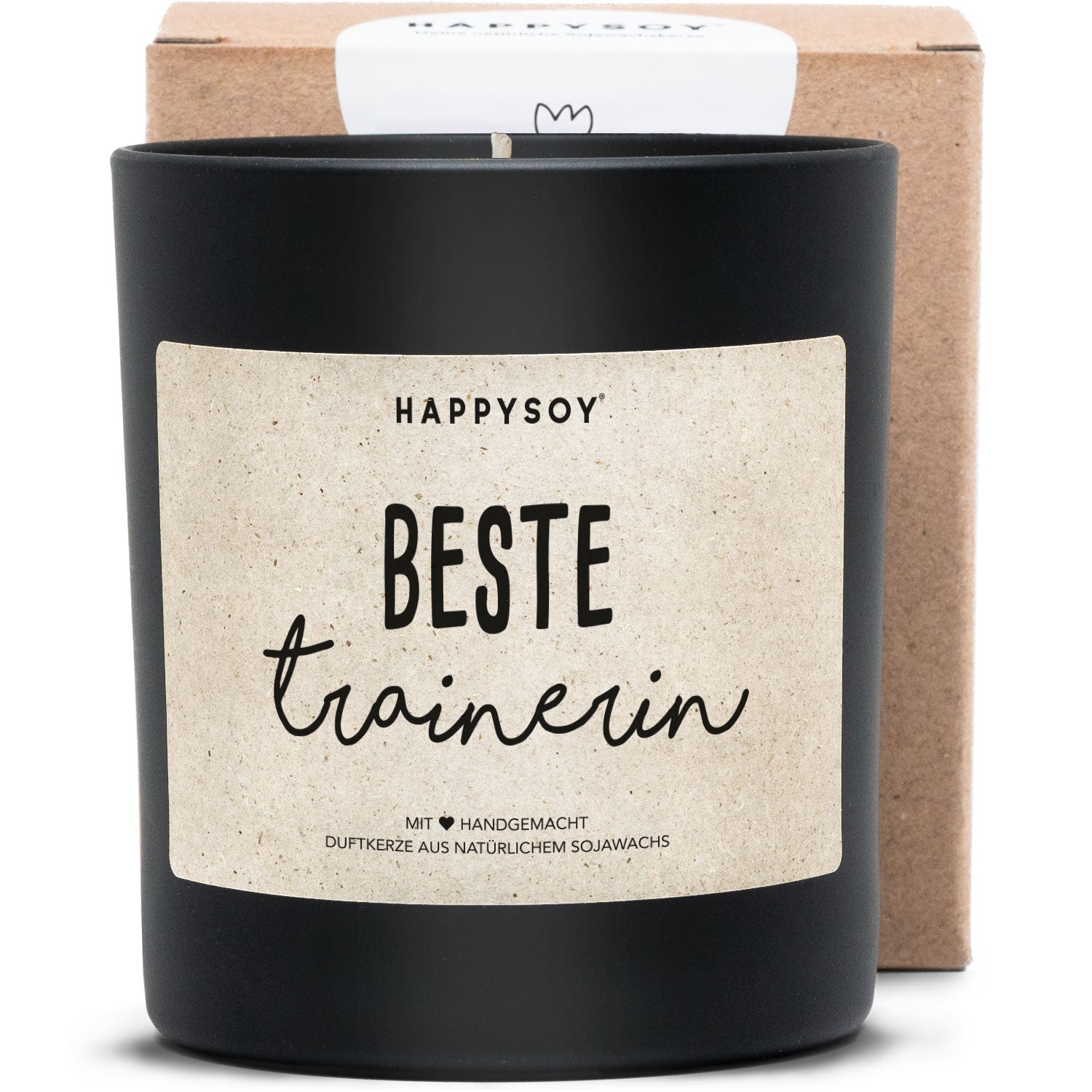 Duftkerze - Beste Trainerin - Happysoy®