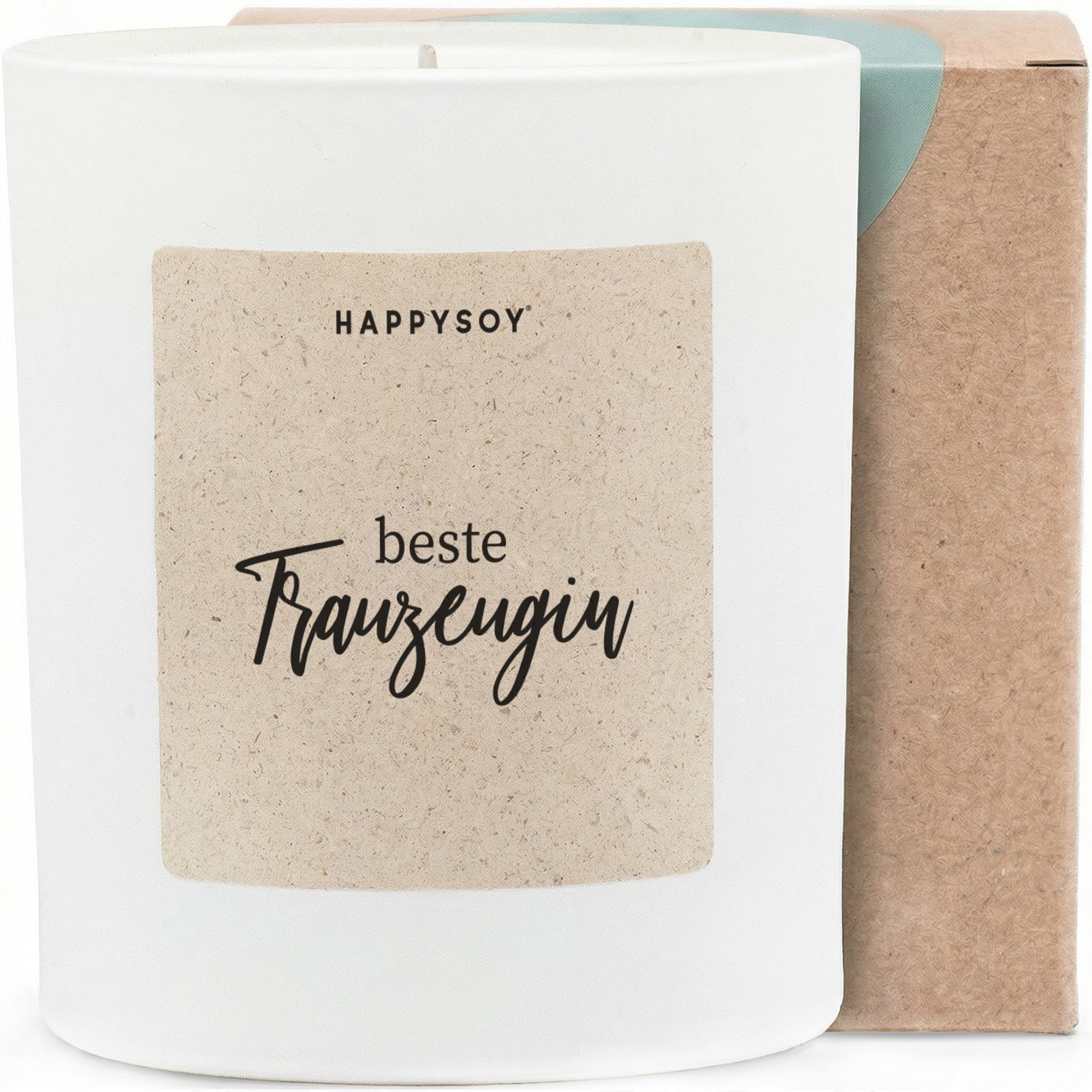 Duftkerze - beste Trauzeugin - Happysoy®