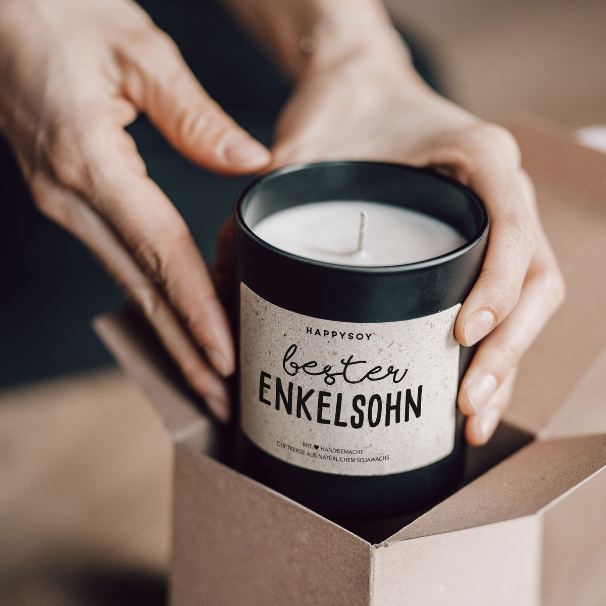Duftkerze - Bester Enkelsohn - Happysoy®
