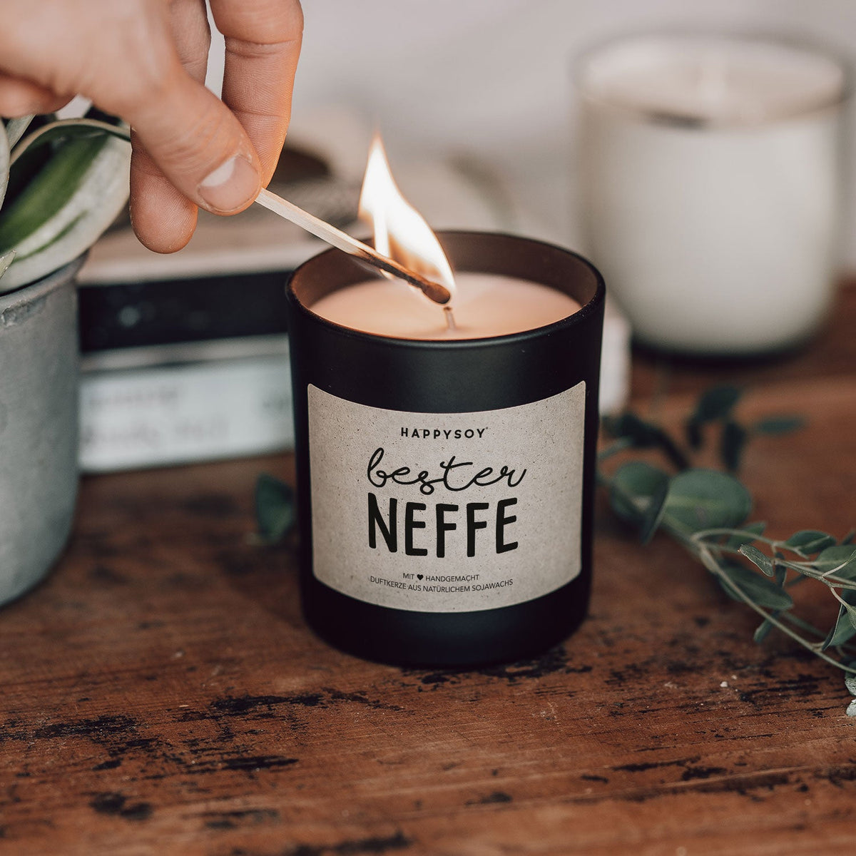 Duftkerze - Bester Neffe - Happysoy®