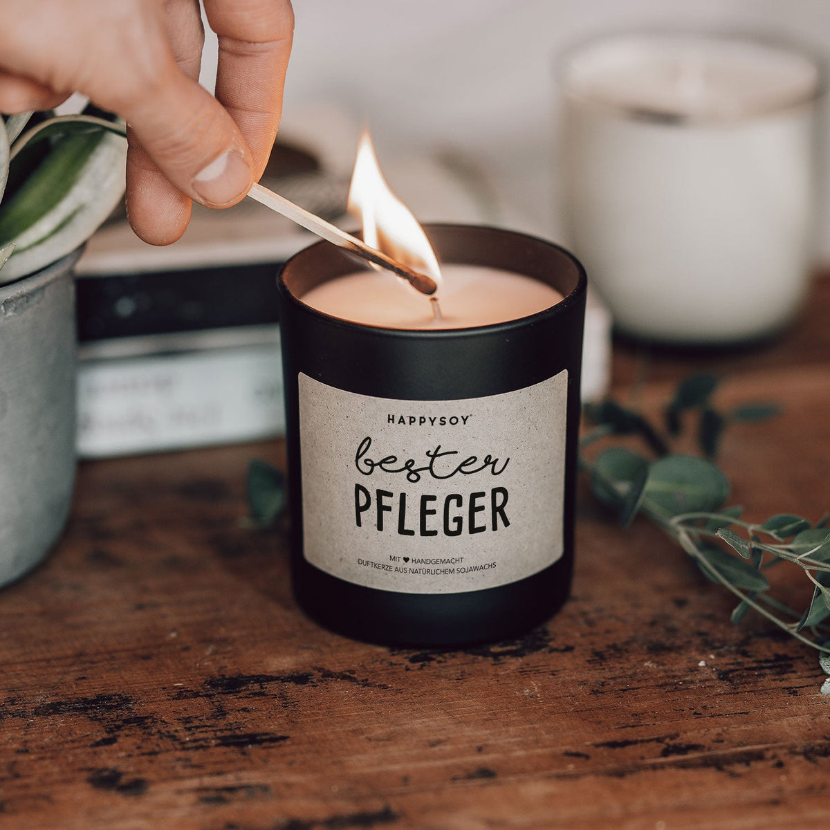 Duftkerze - Bester Pfleger - Happysoy®
