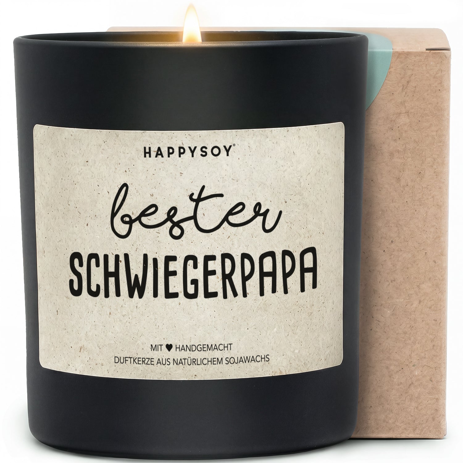 Duftkerze - Bester Schwiegerpapa - Happysoy®