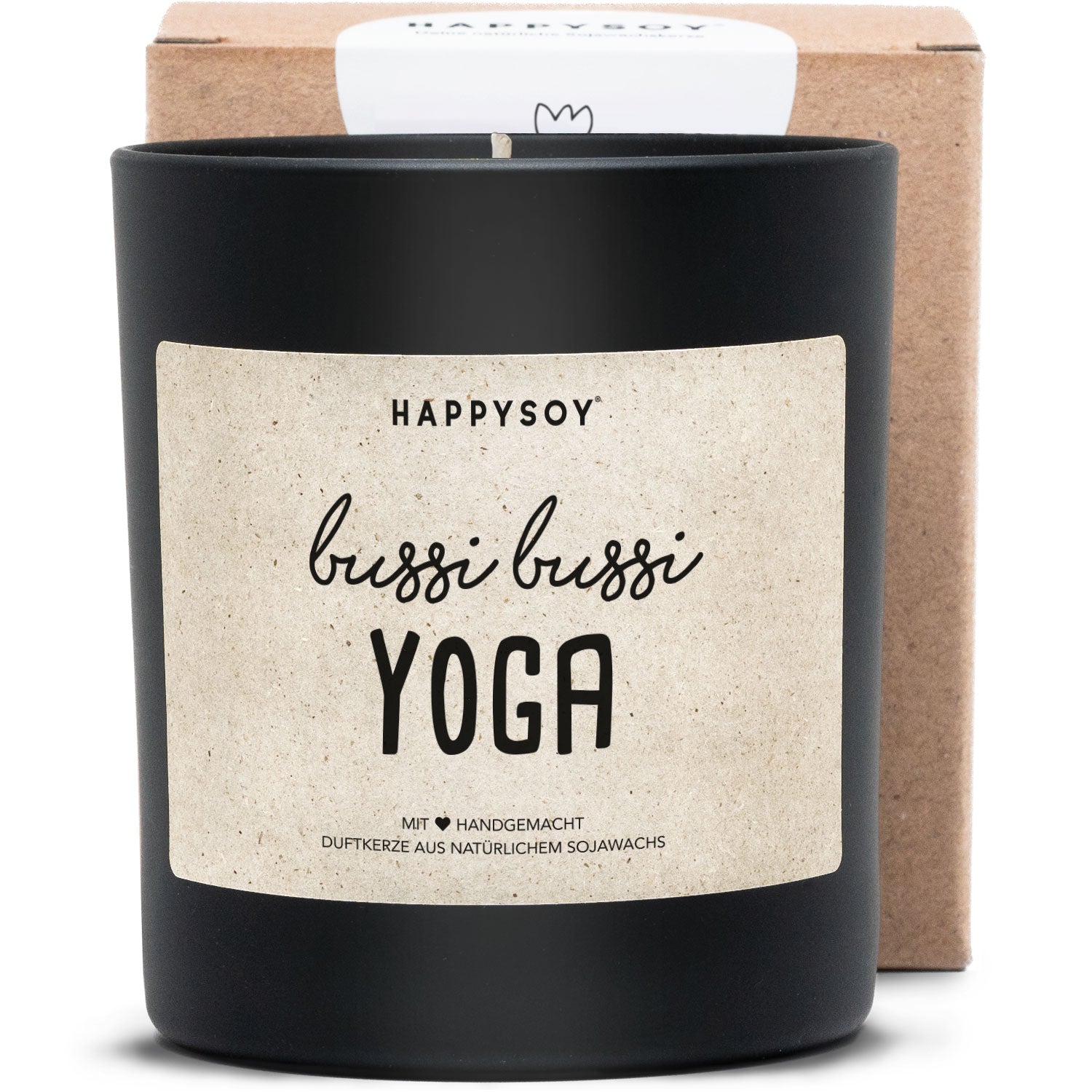 Duftkerze - Bussi - Bussi - Yoga - Happysoy®
