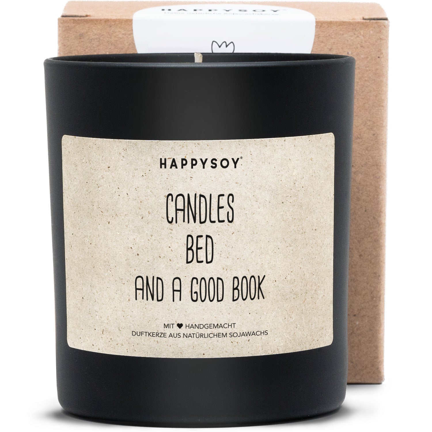 Duftkerze - Candles, bed and a good book - Happysoy®