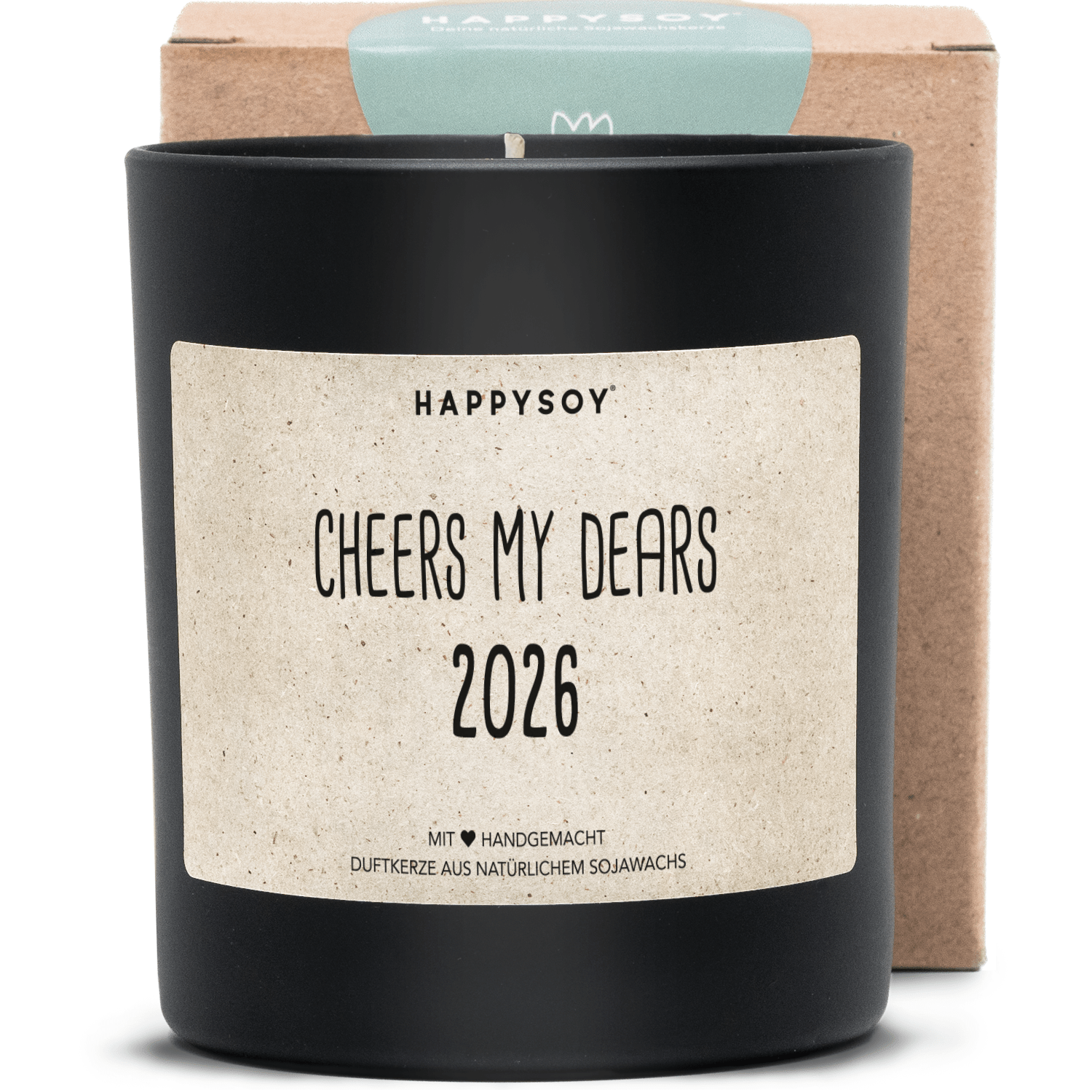Duftkerze - Cheers my dears! 2025 - Happysoy®