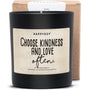 Duftkerze - Choose kindness and love often - Happysoy®
