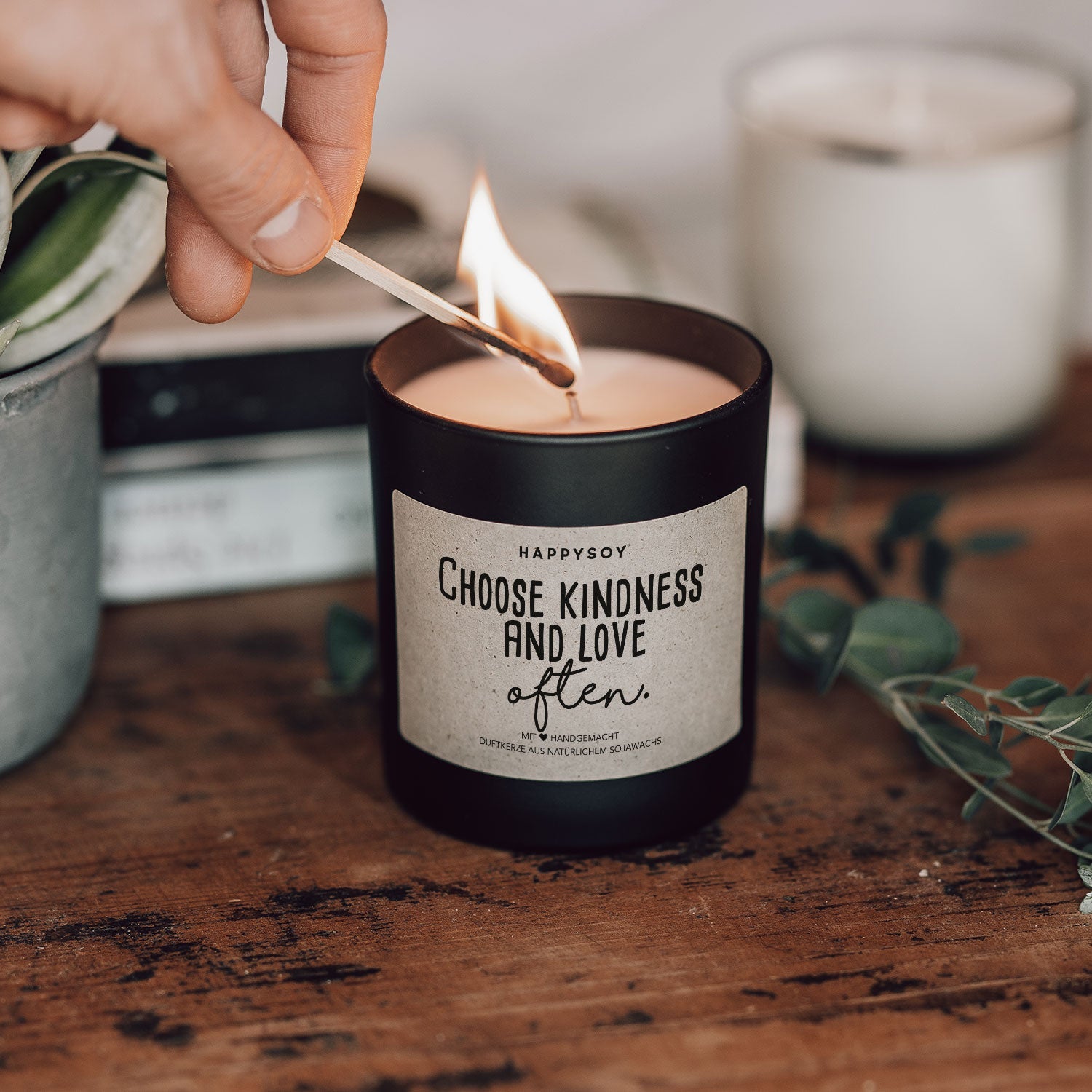 Duftkerze - Choose kindness and love often - Happysoy®