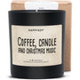 Duftkerze - Coffee, candle and christmas music - Happysoy®