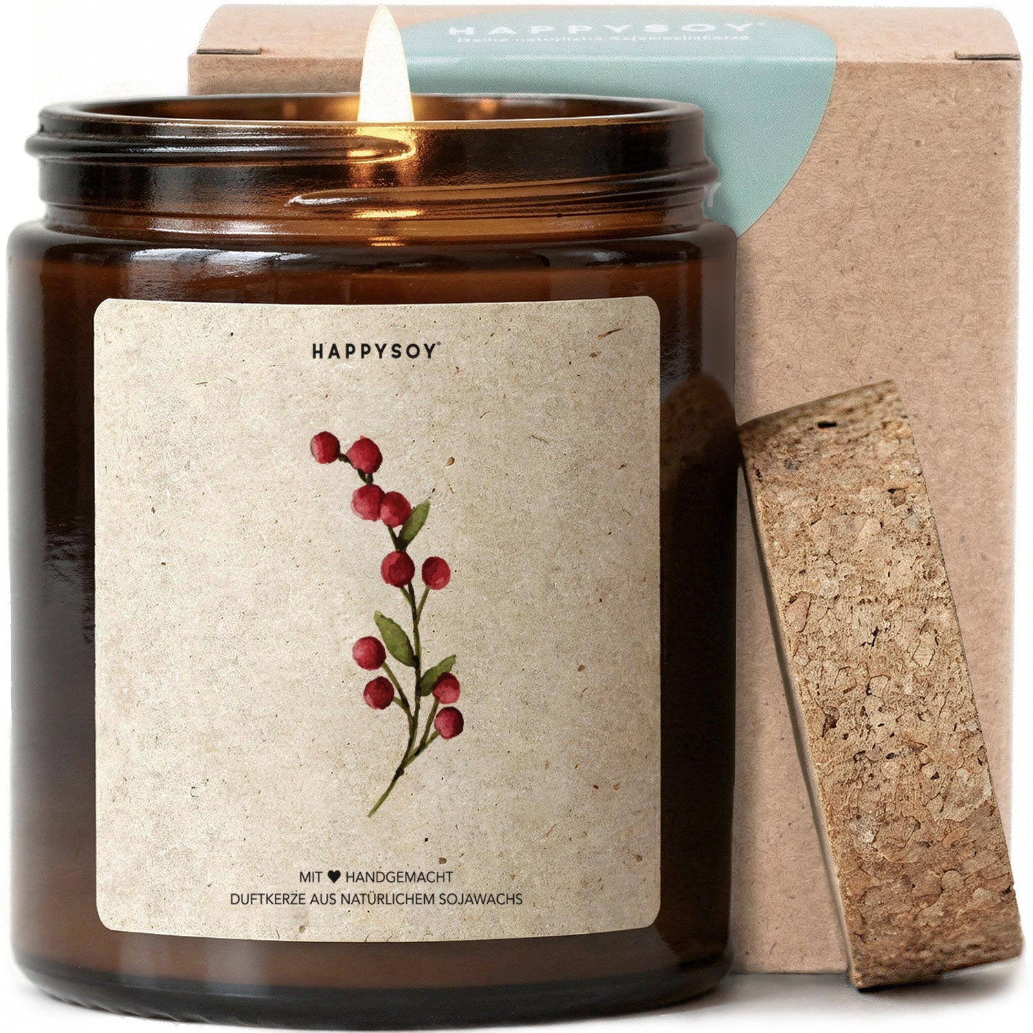 Duftkerze - Collection: Leafs 1 - Happysoy®