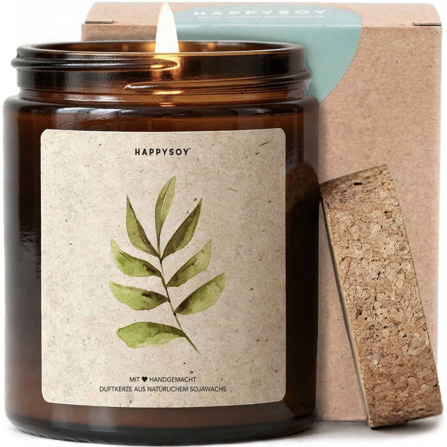 Duftkerze - Collection: Leafs 2 - Happysoy®