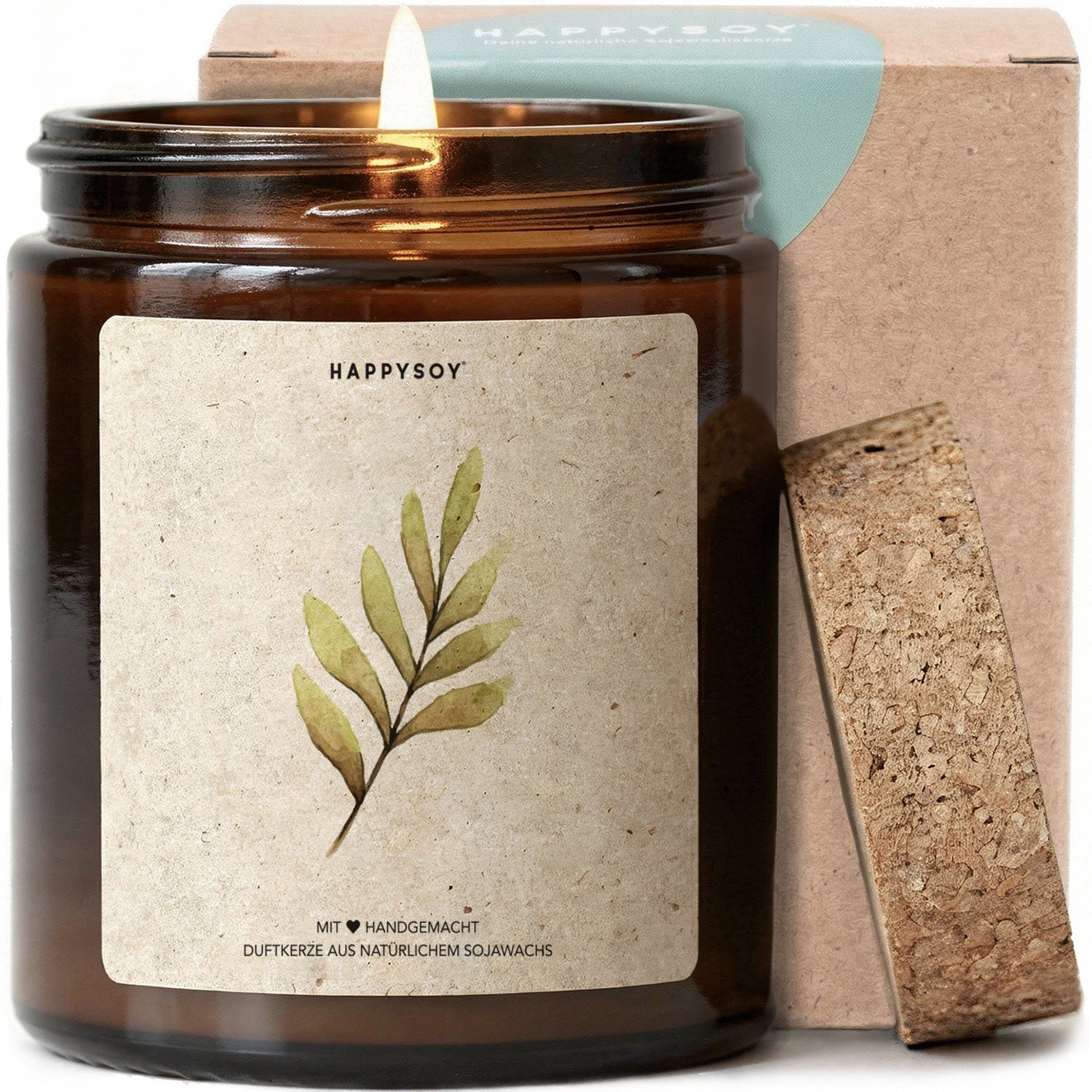 Duftkerze - Collection: Leafs 4 - Happysoy®