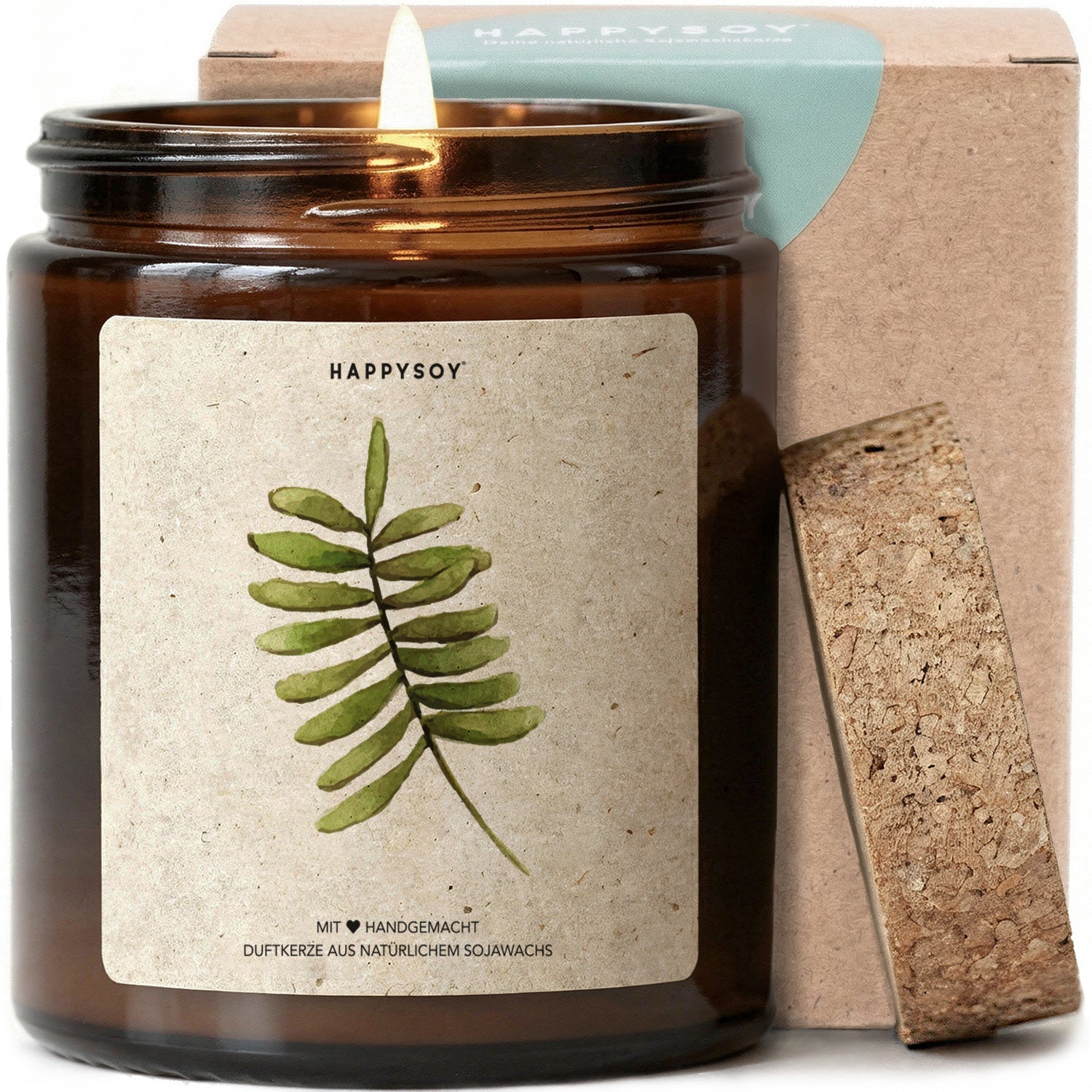 Duftkerze - Collection: Leafs 5 - Happysoy®