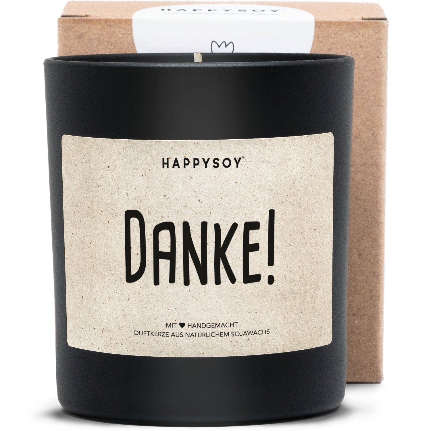 Duftkerze - Danke! - Happysoy®