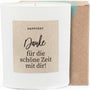 Duftkerze - Danke für die schöne Zeit mit dir! - Happysoy®
