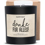 Duftkerze - Danke für alles! - Happysoy®