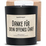 Duftkerze - Danke für dein offenes Ohr! - Happysoy®