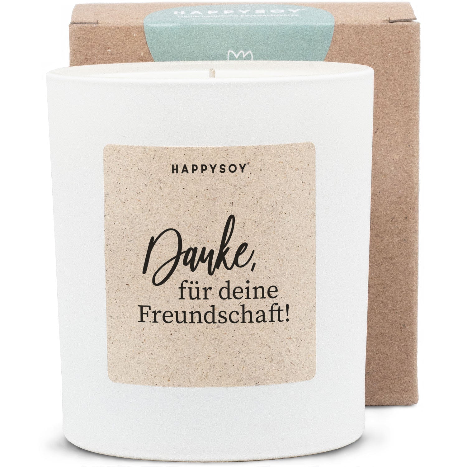 Duftkerze - Danke für deine Freundschaft! - Happysoy®