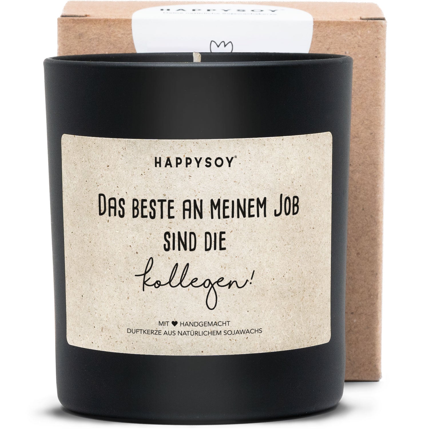 Duftkerze - Das beste an meinem Job sind die Kollegen! - Happysoy®