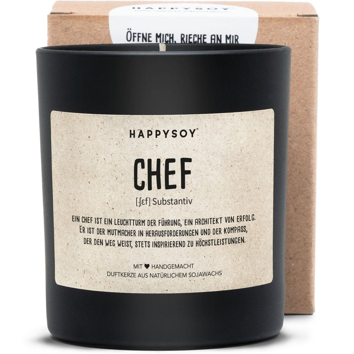 Duftkerze - Definition Chef - Happysoy®