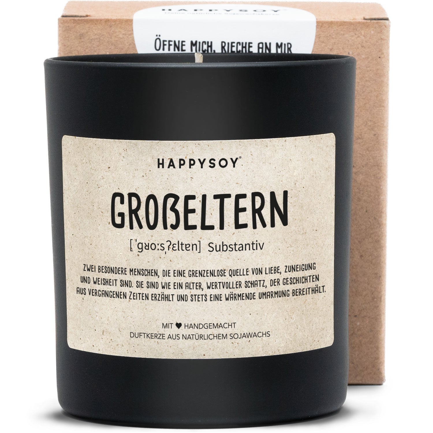 Duftkerze - Definition Großeltern - Happysoy®