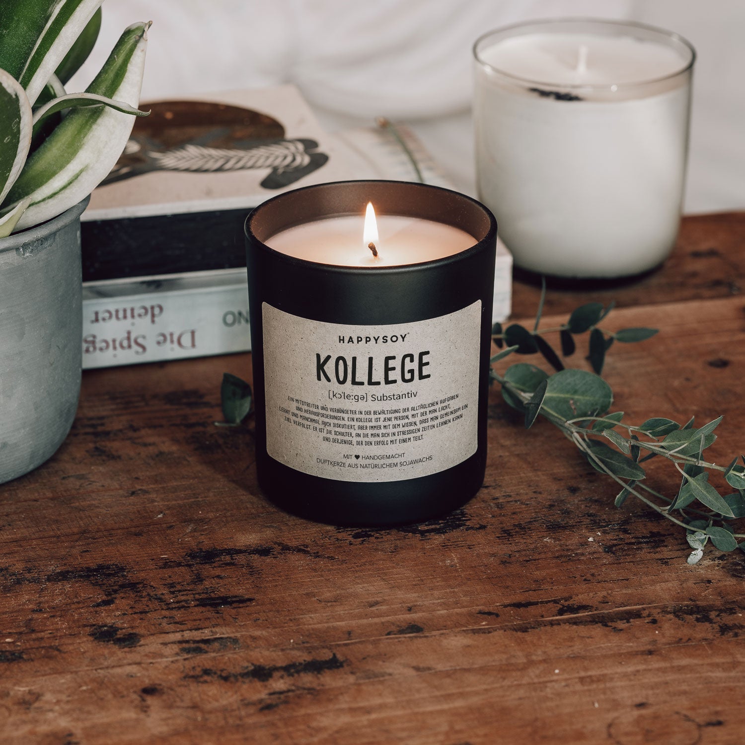 Duftkerze - Definition Kollege - Happysoy®