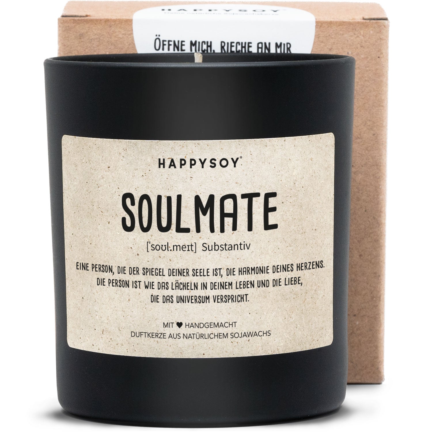 Duftkerze - Definition Soulmate - Happysoy®