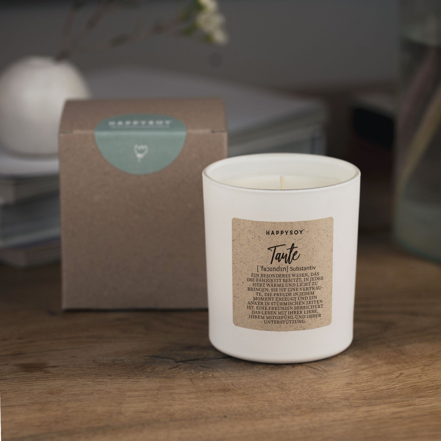 Duftkerze - Definition Tante - Happysoy®