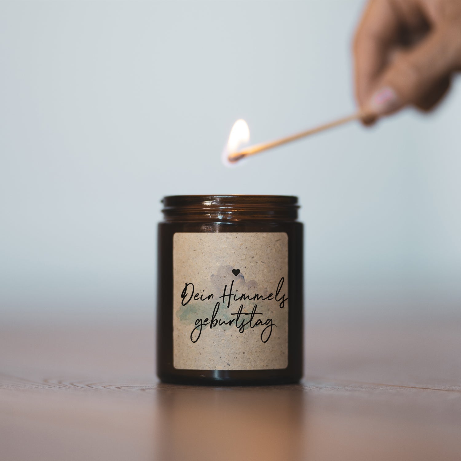 Duftkerze - Dein Himmelsgeburtstag - Happysoy®
